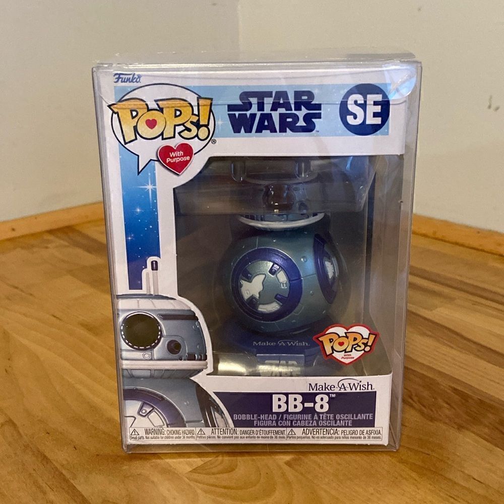 Funko Pops! Star Wars: Vinyl SE BB-8 Make A Wish Figure New In Box